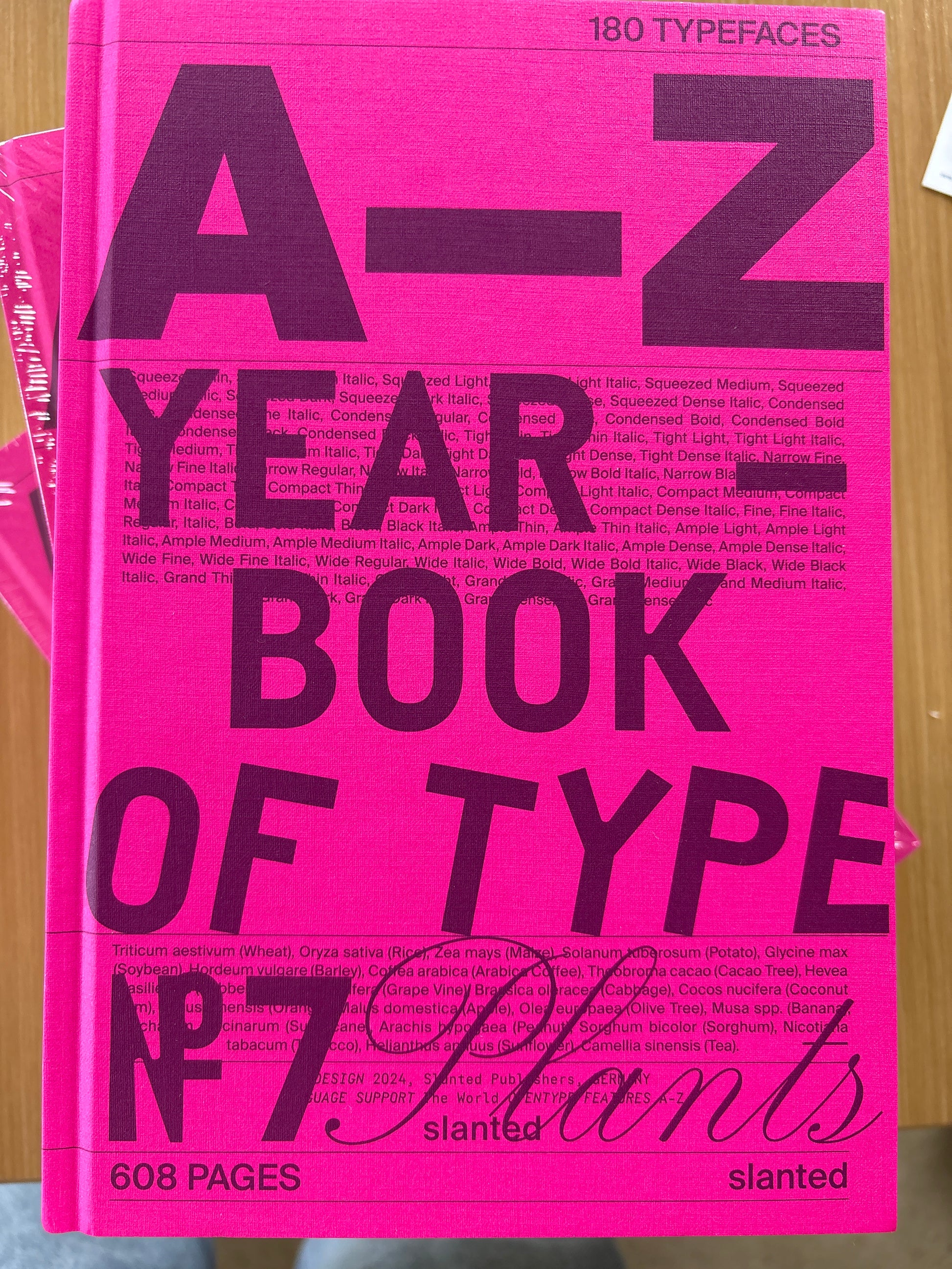 Slanted: Yearbook Of Type 7: Plant edition